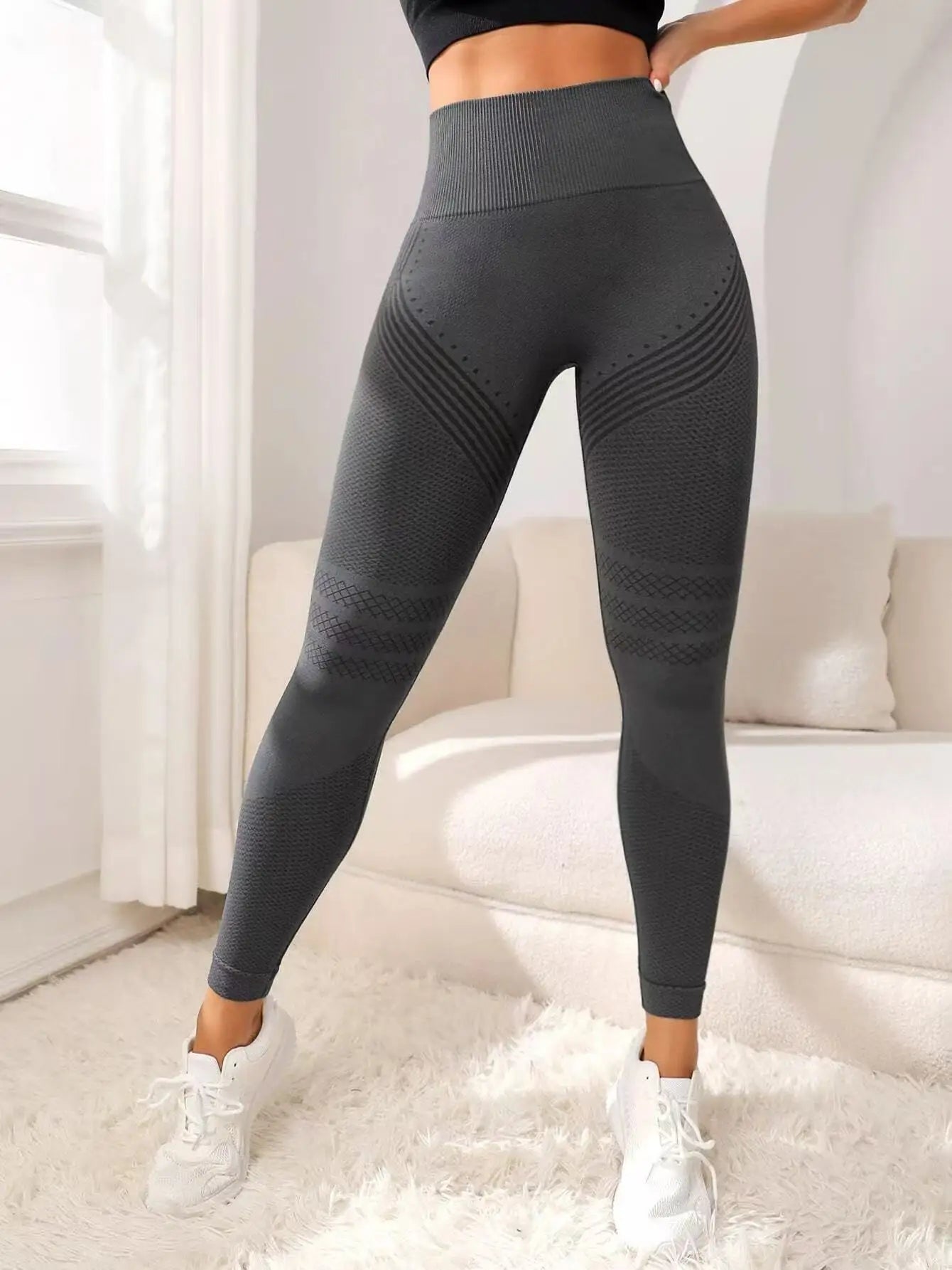Élan 3D — legging sculptant Boutali, coloris Vert forêt