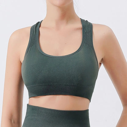 Aura 3D — brassière dos nageur Boutali, coloris Vert forêt
