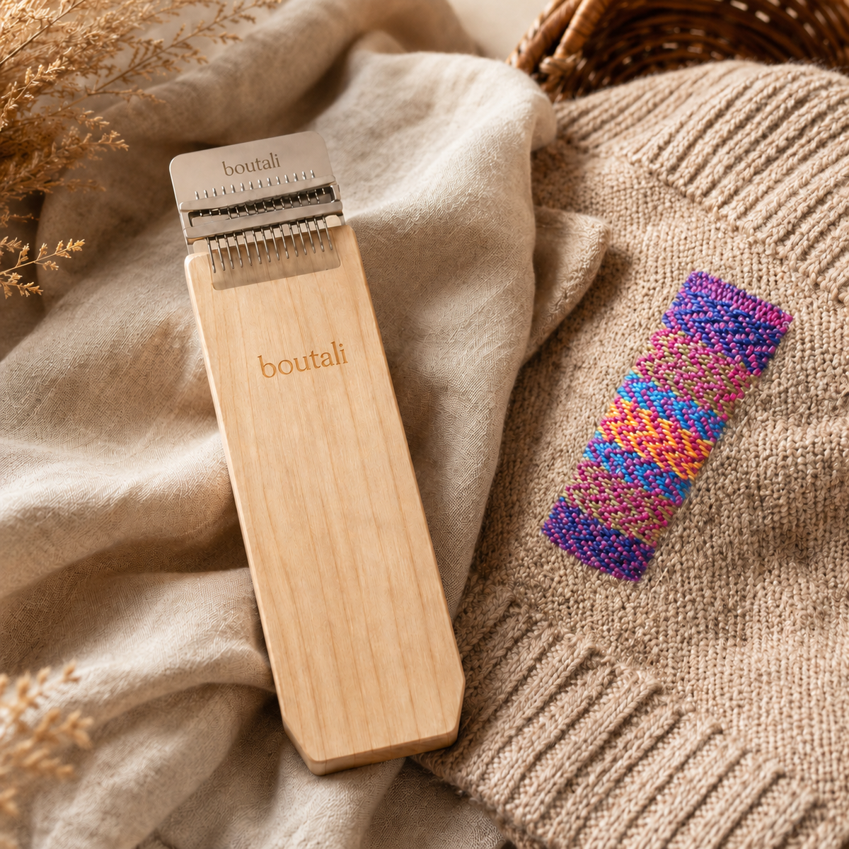 Boutali Grand Modèle — univers textile premium