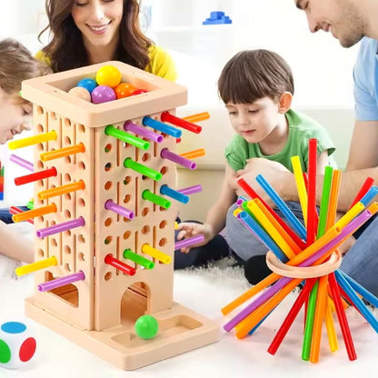 Parents et enfants jouent ensemble à Tourbille V2